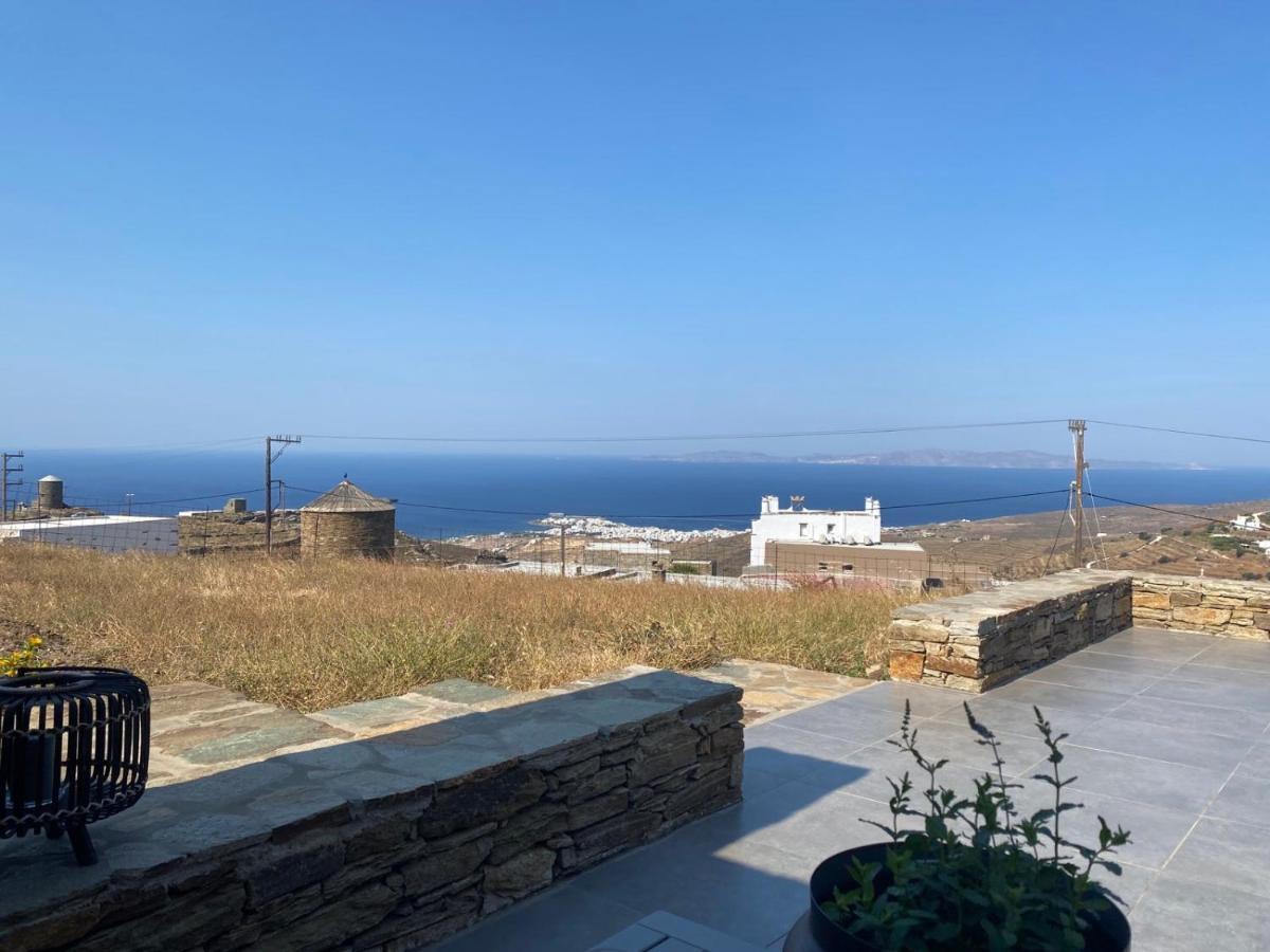 Brown Lotus Tinos Villa Triandáros Dış mekan fotoğraf